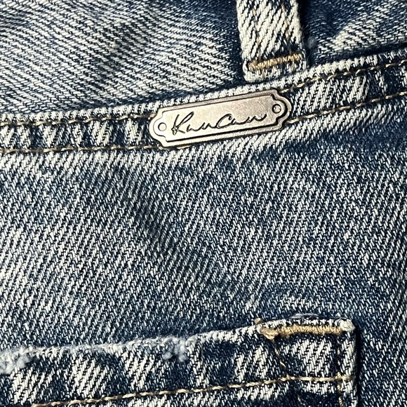 Kancan Signature High Waisted Straight Jeans Destroyed Size 32 - Picture 13 of 14